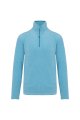 Fleece sweater kariban Enzo K912 CLOUDYBLUEHEATHER